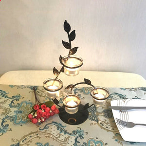 Iron Candle Holder Valentine's Day Romantic Creative Home Accessories Candle Light Dinner
