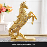 Wine Cabinet Decoration Horse European Home Living Room Fortune Light Luxury Desktop Accessories Crafts Win Instant Success