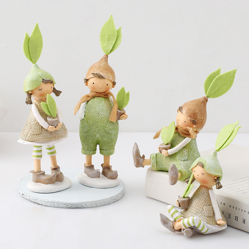 Resin Children's Bedroom Home Accessories Desktop Ornaments