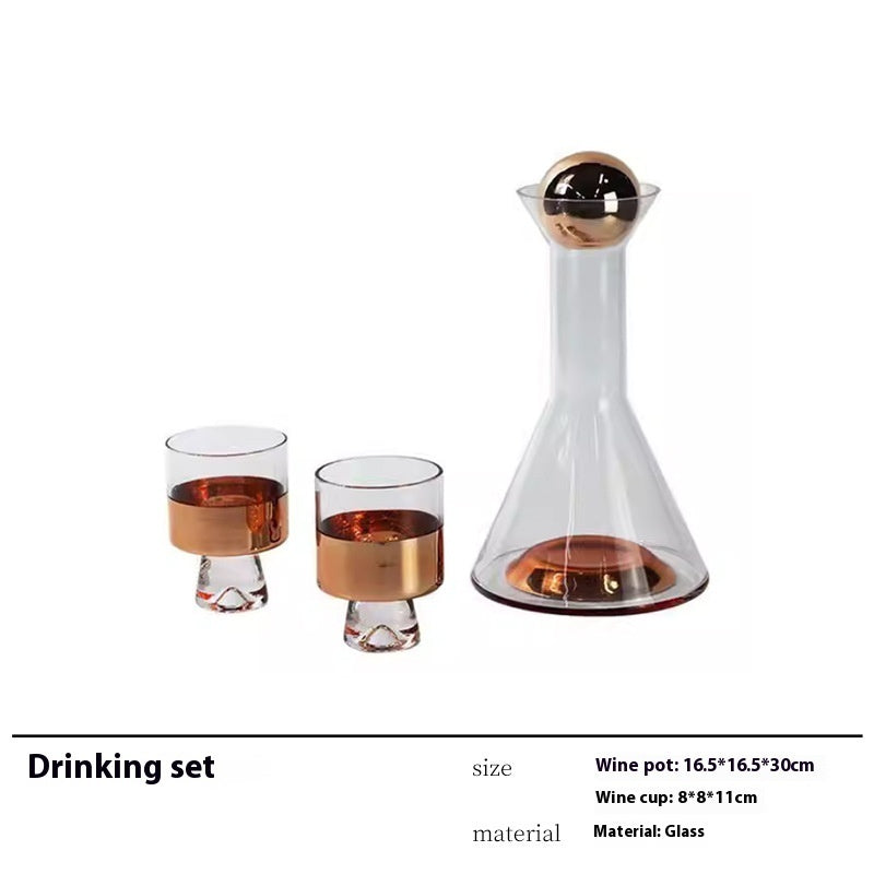 Model Room Light Luxury Decorations Wine Accessories
